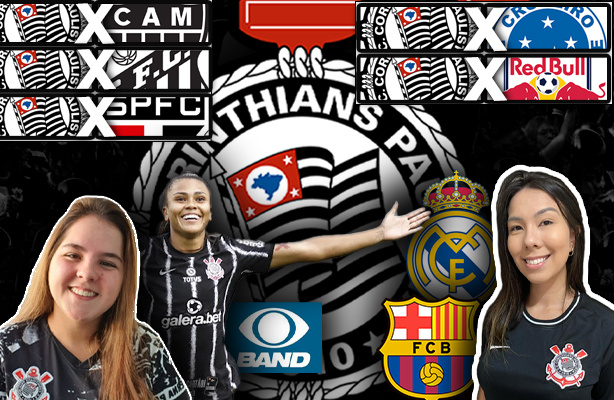 Corinthians empatado com Real Madrid | Jogos ao vivo na tv Band | 1 vitria no Brasileiro Feminino
