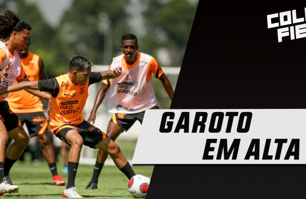 Promessa da base do Corinthians encanta Vtor Pereira e pode ganhar chances no profissional