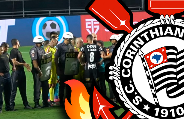 Time do Corinthians cobra rbitro aps derrota no majestoso | So Paulo 2x1 Corinthians
