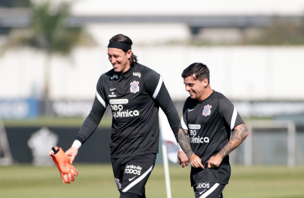 Corinthians: Preparação p/ último jogo dos grupos da Libertadores | DM: Cássio e Fagner