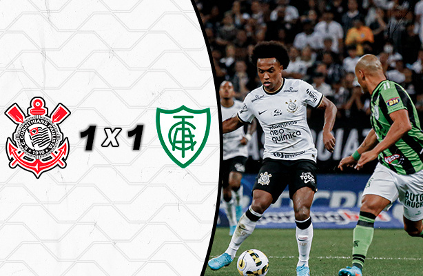 Análise do empate entre Corinthians 1 x 1 América-MG pelo Campeonato  Brasileiro 2023