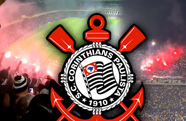 Show de sinalizadores da torcida do Corinthians na Bombonera