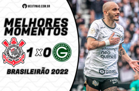 VÍDEO: Corinthians 1 x 0 Goiás | Melhores momentos | Campeonato Brasileiro 2022