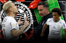 Corinthians de V�tor Pereira apresenta novidade no ataque antes do mata-mata