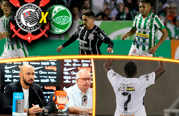 Corinthians recebe o Juventude | Dirigentes falam ao vivo do CT | J rescinde