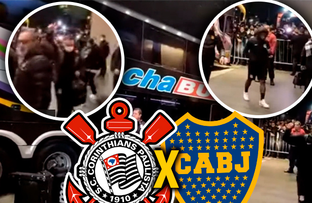 Du Queiroz, Willian e... | Corinthians desembarca na Argentina pra pegar Boca Juniors