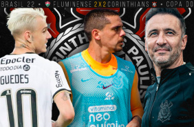 CORINTHIANS leva decis�o da SEMIFINAL pra casa ap�s EMPATE NA RA�A com Fluminense na Copa do Brasil