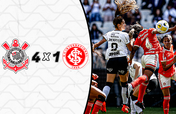 Corinthians 4 x 1 Internacional  Campeonato Brasileiro Feminino: melhores  momentos