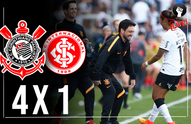 Corinthians 4 x 1 Internacional  Campeonato Brasileiro Feminino