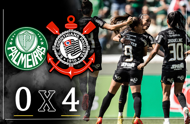 Palmeiras 0 x 4 Corinthians  Campeonato Brasileiro Feminino