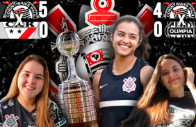 Corinthians goleia na Libertadores e garante vaga nas quartas | Volante desmente sa�da
