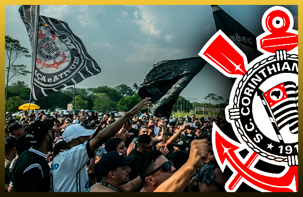 Ao vivo: Protesto das organizadas do Corinthians no CT Joaquim Grava
