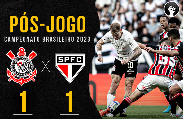 Pós-jogo Corinthians 1 x 2 São Paulo