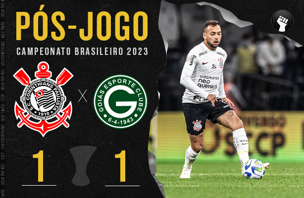 Corinthians x Goiás: saiba como assistir ao jogo AO VIVO online