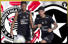 Corinthians pega o botafogo pelo brasileir