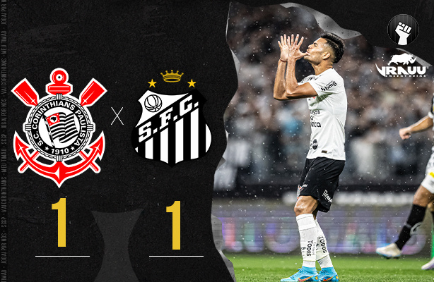 Pós-jogo: Corinthians 1 x 1 Santos