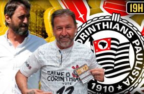 Duílio recebe Augusto Melo no Corinthians | Escalação para enfrentar o Vasco pelo Brasileirão