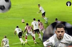 VÍDEO: Romero marca o primeiro do Corinthians contra o Botafogo-SP