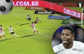 VÍDEO: Wesley deixa adversário no chão e marca um belo gol contra o Botafogo-SP