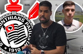 Antnio Oliveira rasga elogios para Breno Bidon aps estreia como titular no Corinthians