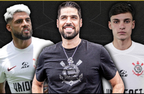 Corinthians segue evoluindo com Antnio Oliveira | Yuri e Pedro Raul formam dupla letal