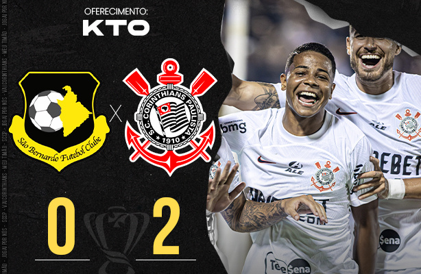 So Bernardo 0x2 Corinthians 🔴 Ao vivo | Segunda Fase | Copa do Brasil 2024