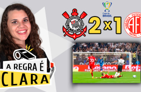 VDEO: 'S assim pra conseguirem parar o Raniele!' - Corinthians 2x1 Amrica-RN | A Regra  Clara #09