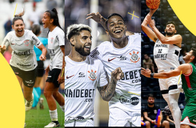 Veja agenda de jogos do Corinthians da semana: futebol masculino, feminino, base, basquete e futsal