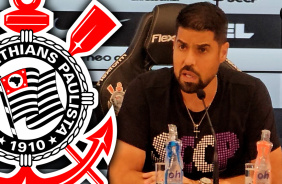 VDEO: Antnio Oliveira reclama de pnaltis no marcados a favor do Corinthians