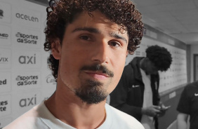 Andr� Ramalho � sincero ao falar sobre seu f�sico e comenta estreia pelo Corinthians