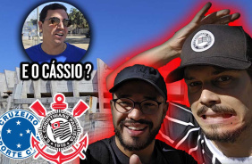 Clim�o pr�-jogo de Cruzeiro x Corinthians no Mineir�o