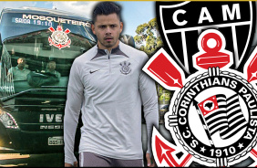 Desembarque do Corinthians em Belo Horizonte para jogo contra o Atl�tico-MG