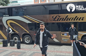 Desembarque do Corinthians em BH para duelo contra o Atl�tico-MG, pelo Brasileir�o