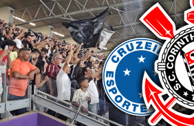 Torcida do Corinthians d� show no Mineir�o ap�s derrota para o Cruzeiro