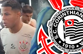 Wesley sai de campo irritado com arbitragem ap�s derrota do Corinthians