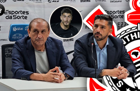 Emiliano D�az � sincero ao justificar entrada de Pedro Raul como titular no Corinthians