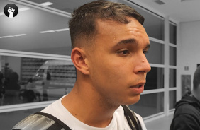 Giovane lamenta gol impedido e cita disputa na titularidade no ataque do Corinthians
