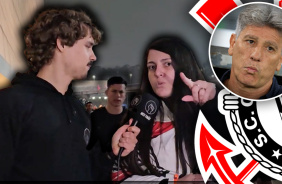 Torcida do Corinthians solta o verbo ap�s empate contra o Gr�mio na Copa do Brasil | SAC Meu Tim�o