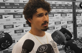 Andr� Ramalho revela sensa��o ao marcar primeiro gol pelo Corinthians
