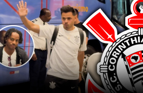 Desembarque do Corinthians no Rio de Janeiro para duelo com o Botafogo pelo Brasileir�o
