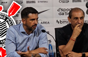Emiliano D�az comenta sobre apoio da Fiel torcida no treino aberto e desembarque do Corinthians