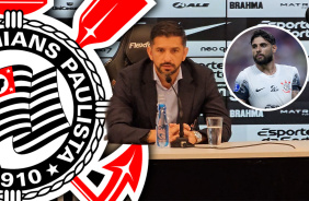 Emiliano D�az elogia Yuri Alberto e revela papo com atacante na sa�da de campo
