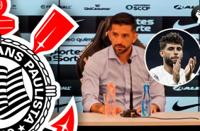Emiliano D�az explica Yuri Alberto no banco e analisa vit�ria contra o Flamengo