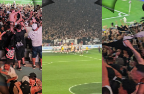 Fiel torcida vai ao del�rio com classifica��o do Corinthians