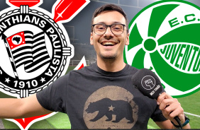 Para coroar esse dia fant�stico! An�lise da vit�ria do Corinthians contra o Juventude pela CDB 2024
