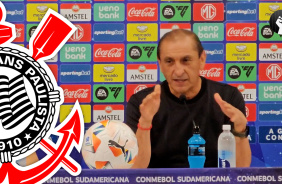 Ramn Daz valoriza elenco do Corinthians e comenta timo momento do time