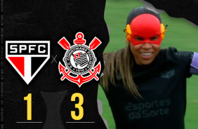 S�o Paulo 1x3 Corinthians 🔴 P�s-jogo | FINAL - jogo de ida | Campeonato Brasileiro Feminino 2024
