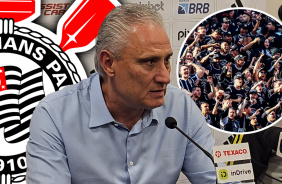 Tite revela sentimento de enfrentar o Corinthians na Neo Qu�mica Arena