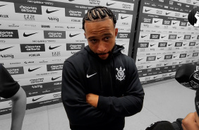 Memphis Depay fala sobre seu gol mais importante na NQA e entrosamento com o Corinthians