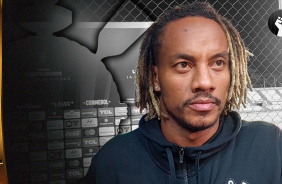 Andr� Carrillo lamenta empate na estreia da Libertadores e comenta primeiro gol no Corinthians